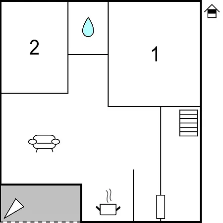 Two-bedroom In Vranici Apartment *